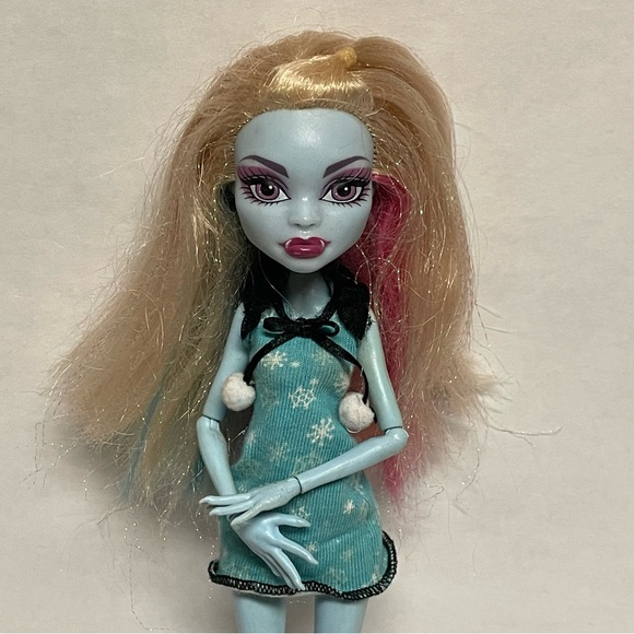 2008 Monster High Dead Tired Abbey Bominable Articulated Doll Mattel - Picture 3 of 4